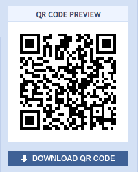 Generated QR Code for my story blog post